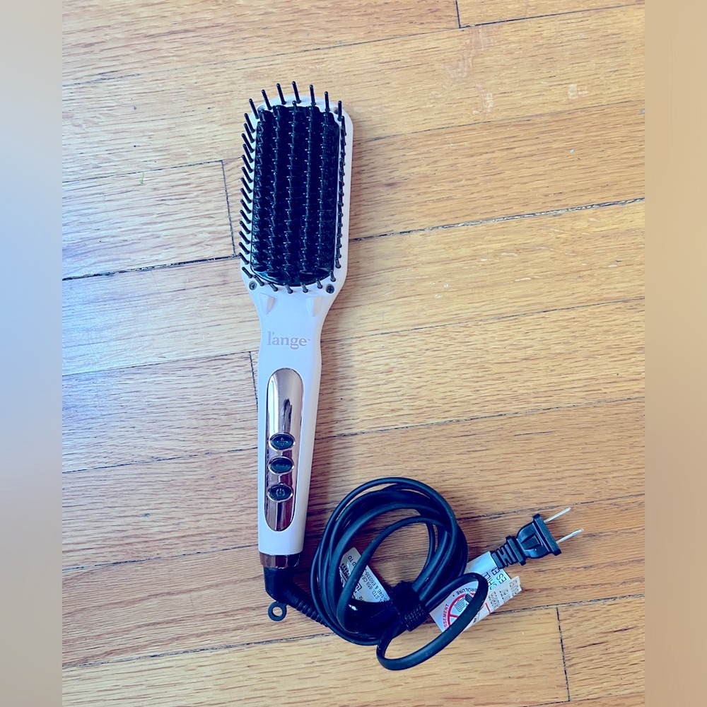 L'ange Le Vite Hair Brush Straightener Pink Blush Lange Thermal Ion Ceramic